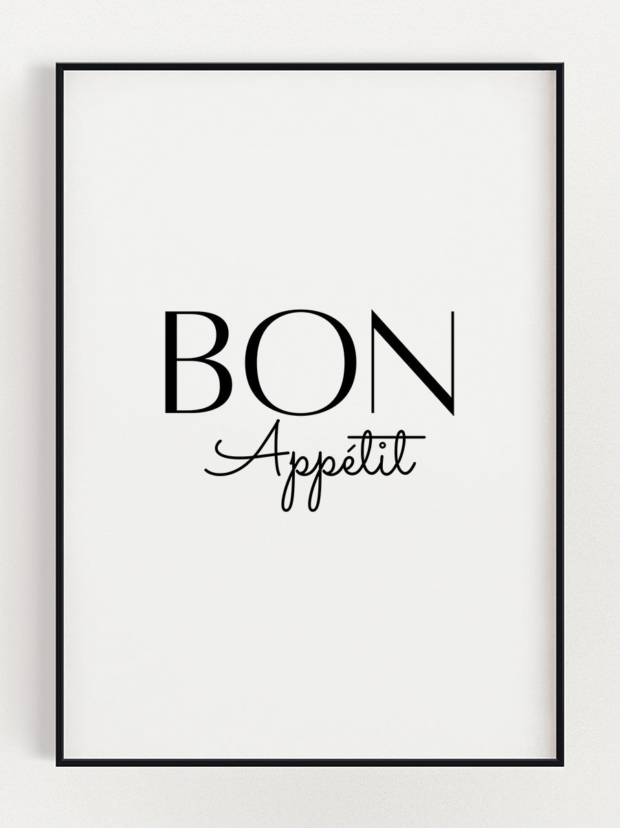 Bon Appétit Poster