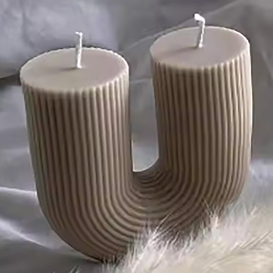 Arch Candle-Beige-Sea Salt & Caramel