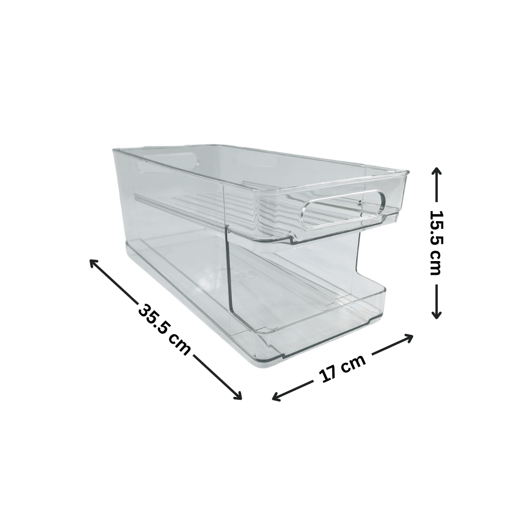 Spin & Store Drink Can Organiser – Effortless Beverage Storage