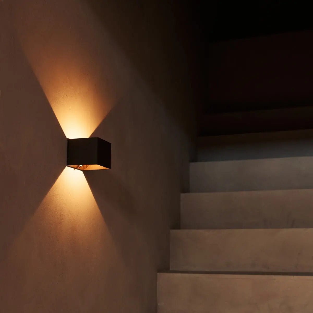 Tess Mocha Brown Rechargeable Wall Lamp