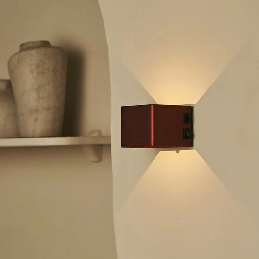 Tess Bronze Rechargeable Wall Lamp